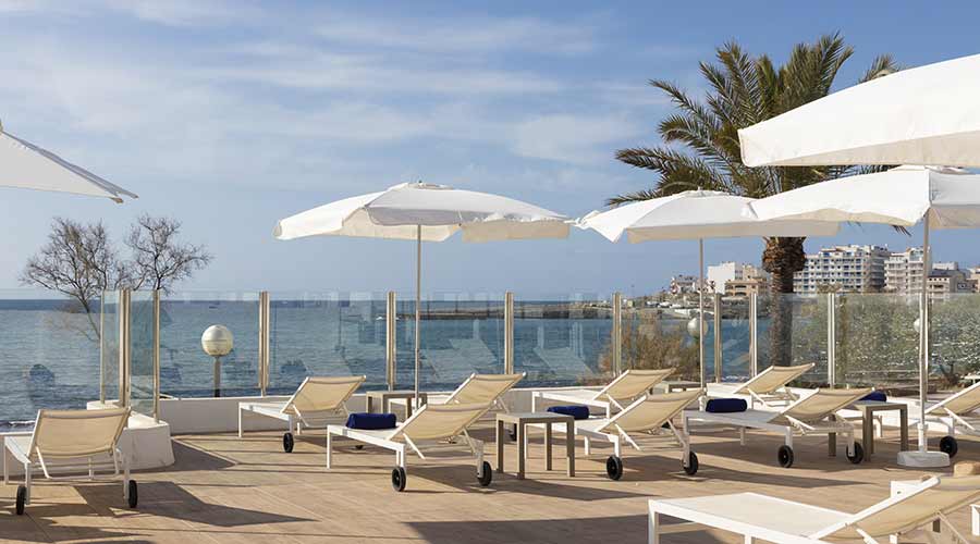 terrace chill out hotel palia sa coma playa in san llorenç des cardassar