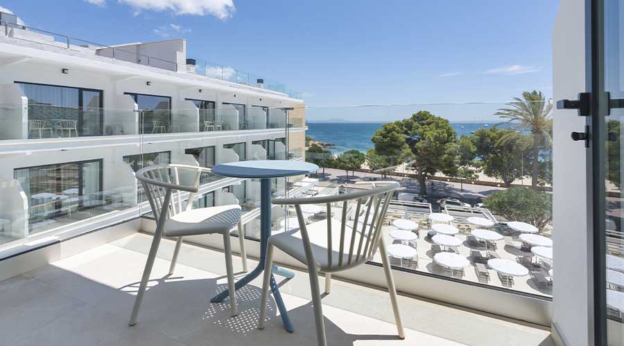 Doppelter Meerblick zimmer hotel palia tropico playa