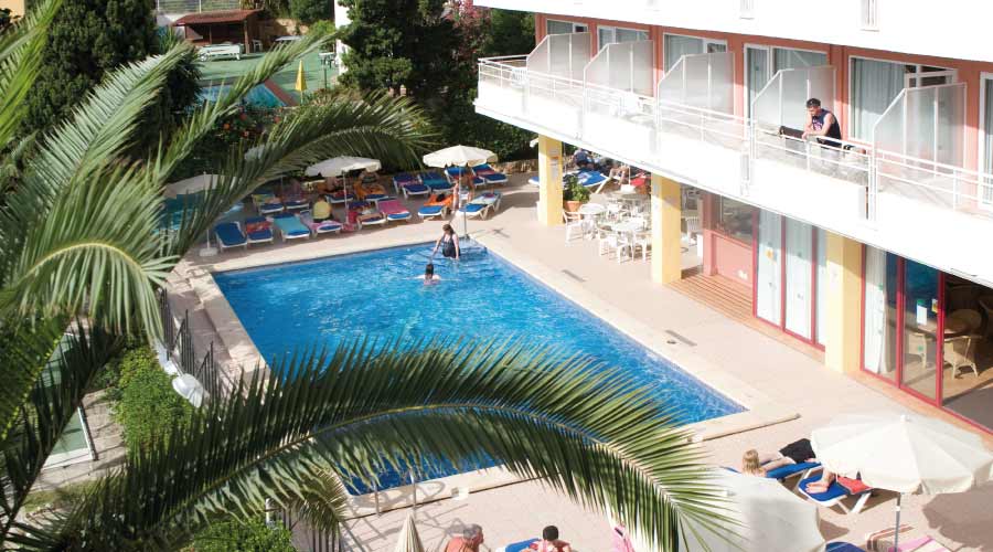 Schwimmbad hotel palia tropico playa