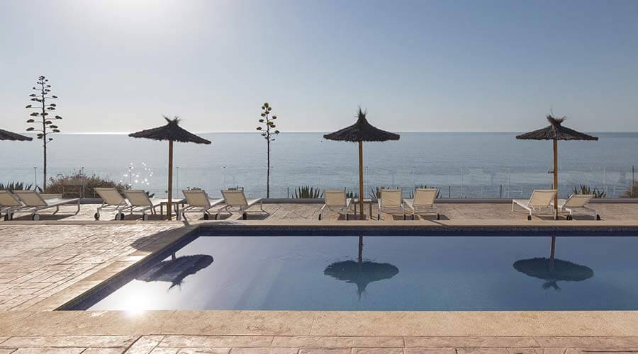 formidable piscines de l'hôtel palia maria eugenia à Majorque
